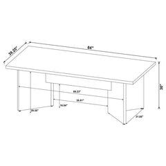 Jamestown - Composite Wood Dining Table - Mango