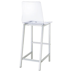 Juelia - Chrome Stools (Set of 2)