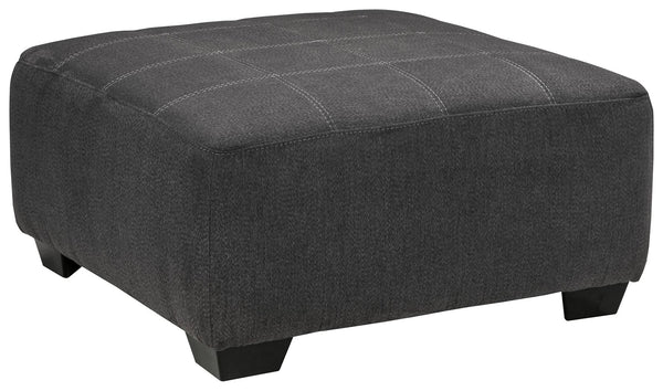 Ambee - Slate - Oversized Accent Ottoman