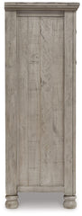 Harrastone - Gray - Five Drawer Chest