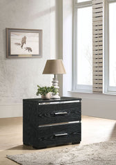 Laleh - Accent Table - Black (High Gloss)