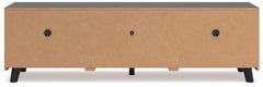 Danziar - Black - Extra Large TV Stand