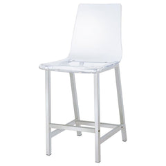 Juelia - Chrome Stools (Set of 2)