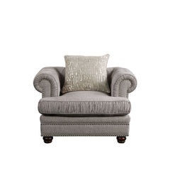 Gardenia - Chair - Gray Fabric