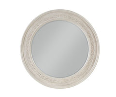 Roselyne - Mirror - Antique White Finish