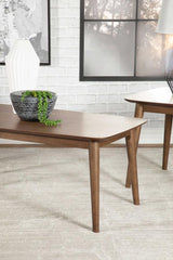 Radley - 3 Piece Rectangular Coffee Table Set - Natural Walnut