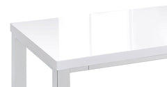 Natividad - 5 Piece Pub Height Bar Table Set - White High Gloss