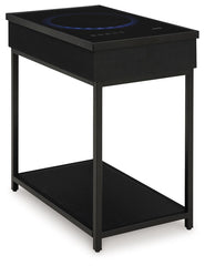 Gemmet - Black - Accent Table