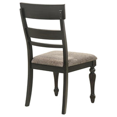 Bridget - Wood Dining Side Chair (Set of 2) - Charcoal