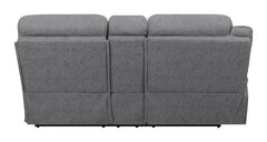 Higgins - LAF Power Loveseat - Gray