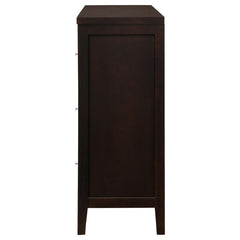 Carlton - 6-Drawer Dresser - Cappuccino