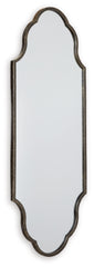 HalLGate - Antique Gold Finish - Accent Mirror