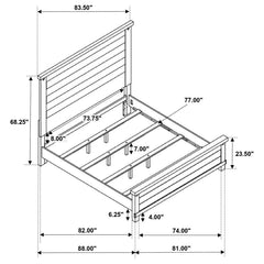 Lilith - Panel Bed