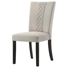 Malia - Fabric Upholstered Dining Side Chair (Set of 2) - Beige