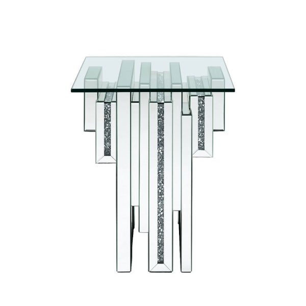 Noralie - End Table - Mirrored - Wood