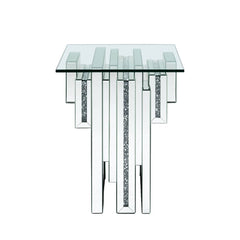 Noralie - End Table - Mirrored - Wood