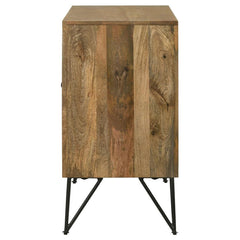 Eileen - 2 Door Wood Storage Accent Cabinet - Natural