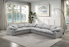 Naveen - Sectional Sofa - Gray Linen