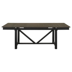 Malia - Rectangular Extension Leaf Dining Table - Oak