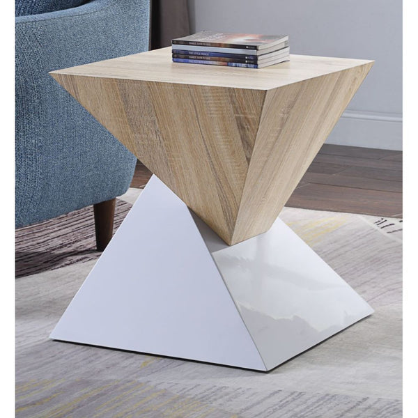 Otith - Night Table - White High Gloss - 21"