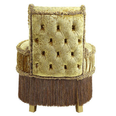 Bernadette - Stool - Gold Velvet