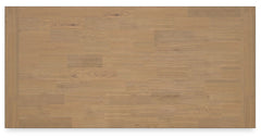 Ashbryn - White / Natural - Rectangular Dining Room Table