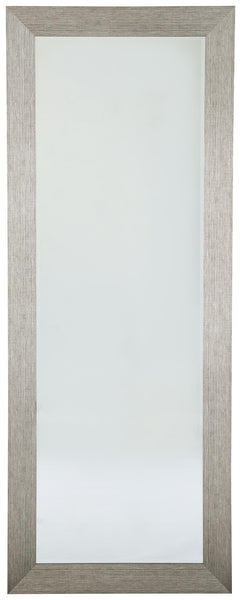 Duka - Silver Finish - Floor Mirror