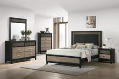 Valencia - 6-Drawer Dresser - Black