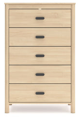 Cabinella - Tan - Five Drawer Chest