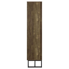 Carolyn - 2 Door Engineered Wood Accent Cabinet - Rustic Oak